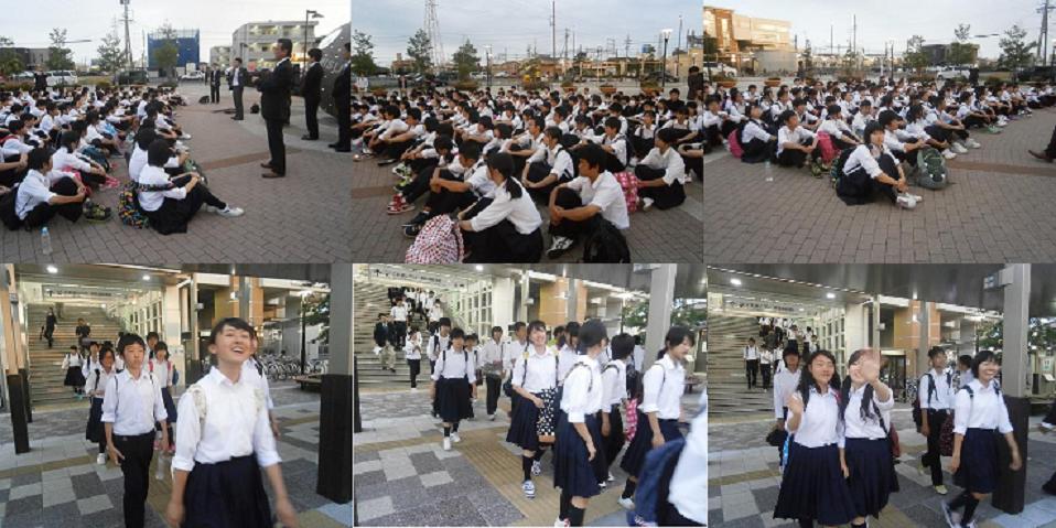 四日市市立富洲原中学校お知らせボード