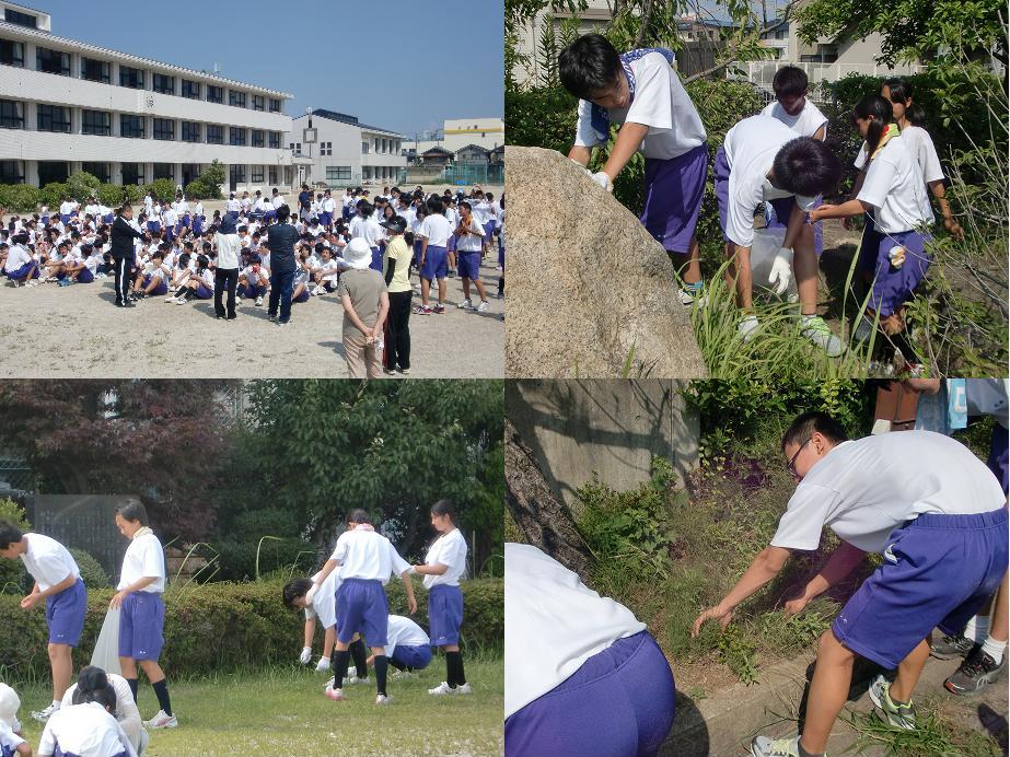 四日市市立富洲原中学校お知らせボード