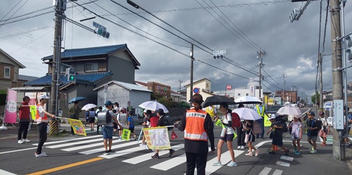 通学路交通安全キャンペーン