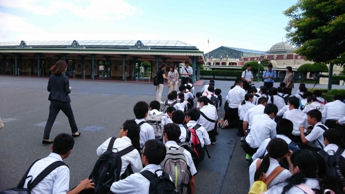 3年 修学旅行 東京ディズニーランド 四日市市立西笹川中学校