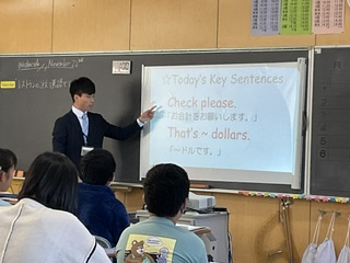 中学校投げ入れ授業